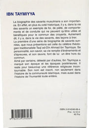 Ibn Taymiyya  Sa Vie Et Son Oeuvre, Livres, Yoorid, YOORID