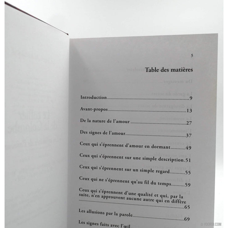 Le Collier De La Colombe, Livres, Yoorid, YOORID