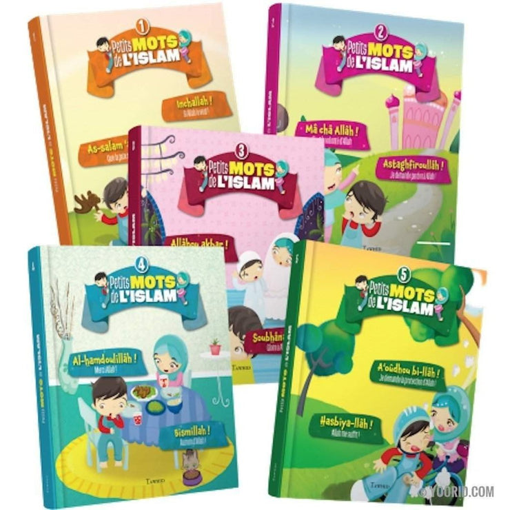 Pack  5 livres Petits mots, Livres, Yoorid, YOORID
