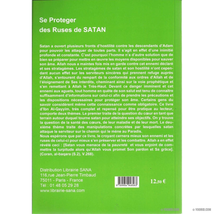 Se protéger des ruses de SATAN, Livres, Yoorid, YOORID