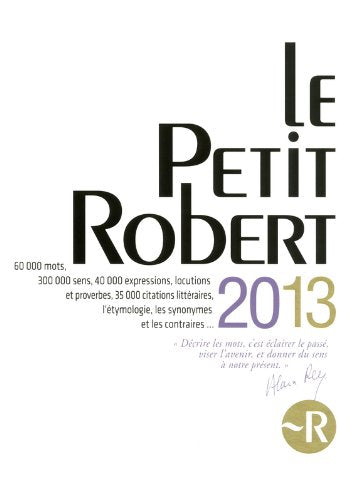 PETIT ROBERT LANGUE FSE 2013, Book, Yoorid, YOORID