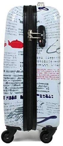 Lot de 3 valises rigides - MARQUE - Noir - 4 roulettes - Serrure TSA - ABS Lot de 3 valises rigides - MARQUE - Noir - 4 roulettes - Serrure TSA - ABS