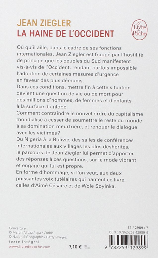 La Haine de l'occident, Book, Yoorid, YOORID