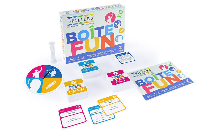 5Piliers le jeu d'activité islamique, boite, Toy, Yoorid, YOORID