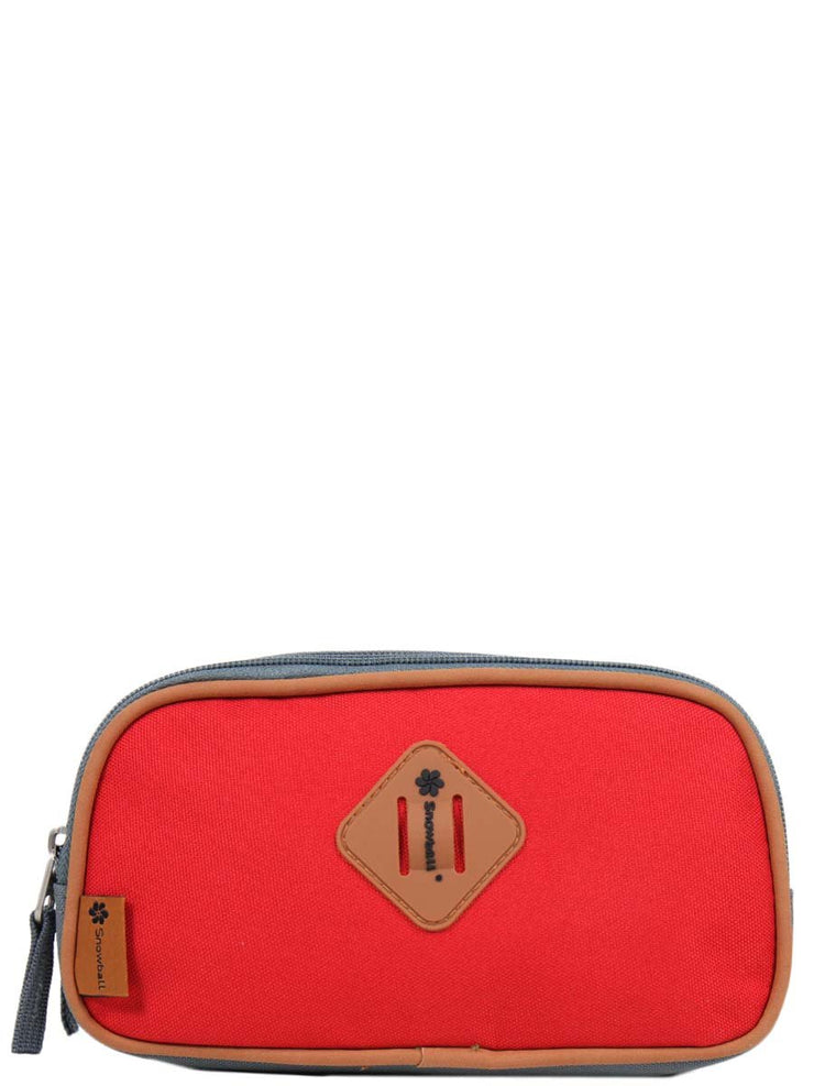 Trousse 2 compartiments gris et rouge, Luggage, Yoorid, YOORID