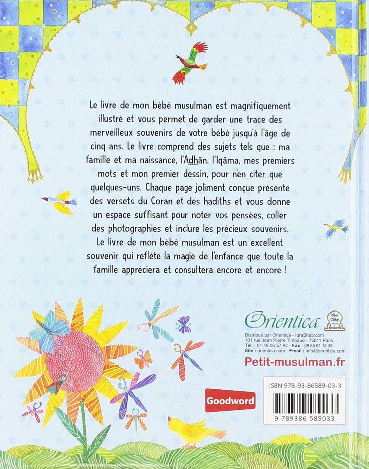 Livre de Mon Bebe Musulman (Bleu pour Garcons), Book, Yoorid, YOORID