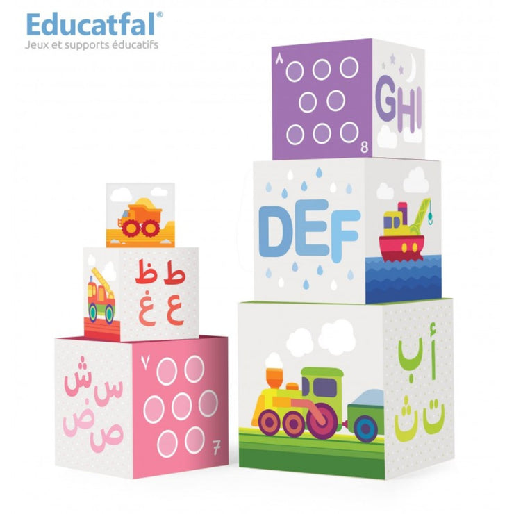EducAtfal Les Ludo’Cubes - Tour DE, Toy, Yoorid, YOORID
