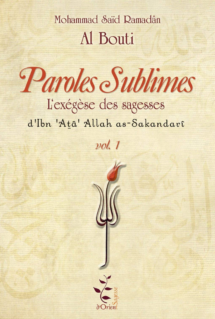 Paroles Sublimes (En 3 Volumes), Book, Yoorid, YOORID