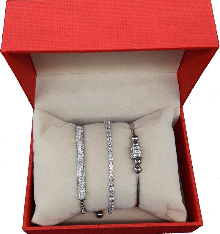 YOORID Coffret de Trois Magnifiques Bracelets en Acier inoxydables, Jewelry, Yoorid, YOORID
