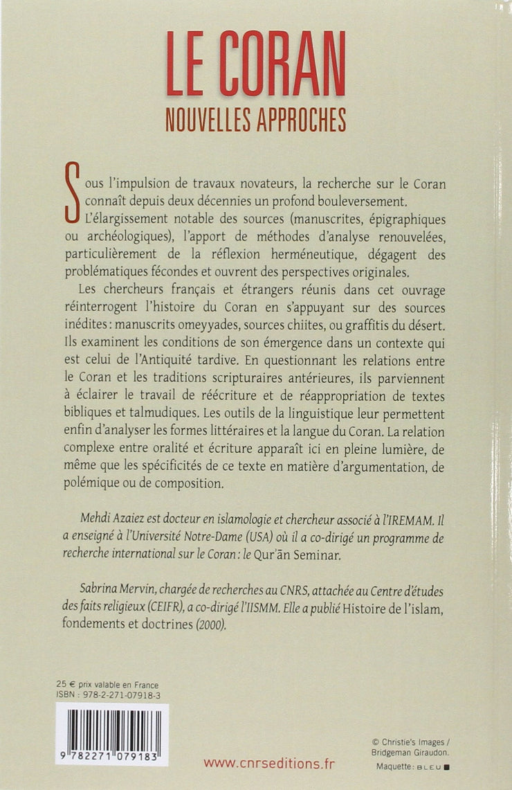 Le Coran. Nouvelles approches, Book, Yoorid, YOORID