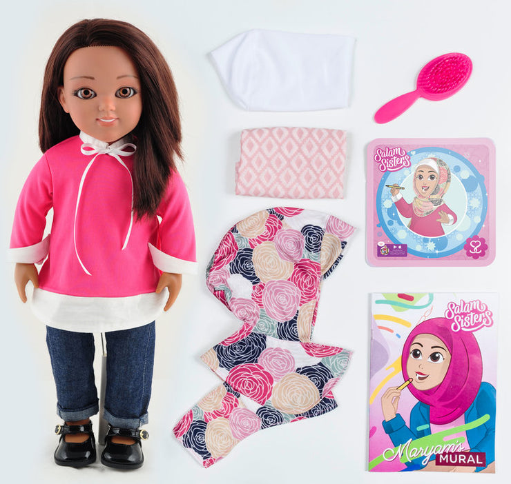 Salam Sisters Maryam, Poupée avec Son, jouet, Yoorid, YOORID