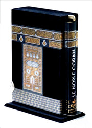 Le Saint Coran en Arabe avec fonction lecture pour smartphone, dans un fourreau sous forme de la sainte Kaaba