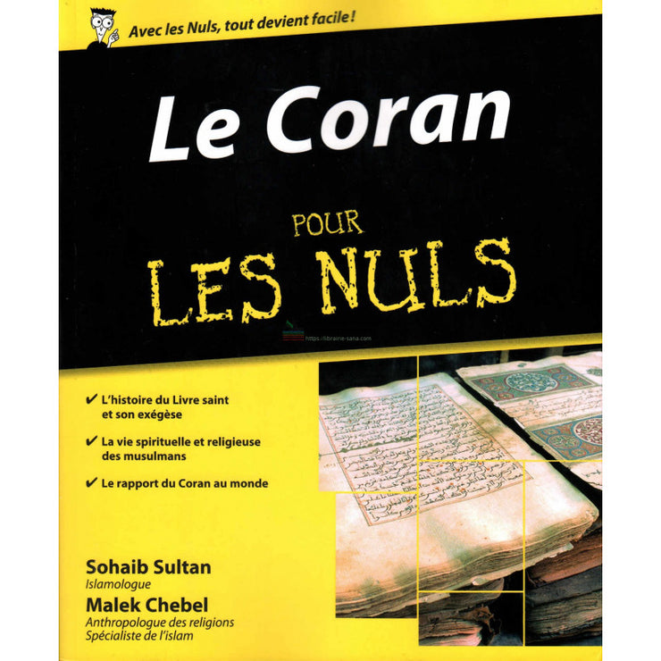Le Coran pour les nuls, de Malek Chebel, Sohaib Sultan (Grand format)