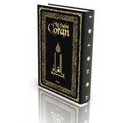 Le Coran - Traduit et annoté par Abdallah Penot - COUVERTURE DAIM CARTONNÉE - BORD DORÉE - COLORIE NOIR