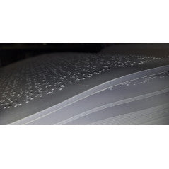 Le Saint Coran en Braille - Traduction du sens de ses versets en français - 7 Volumes (Maxi format - Noir)
